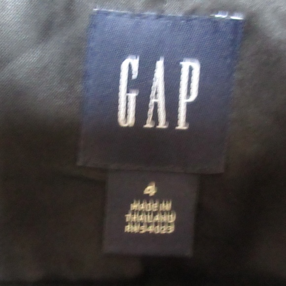 GAP Black Velvet English Style Jacket - Picture 5 of 8
